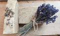 Lavender Goat Milk Soap with crushed lavender buds